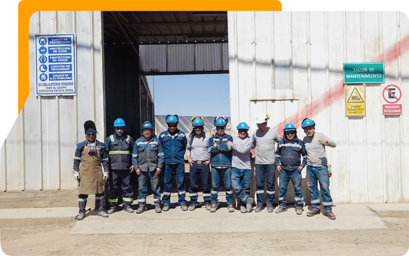 Trabajadores de Grupo La Joya